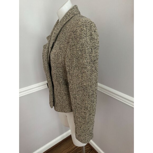 Vintage Irving Samuel Blazer Silk Wool Size 6 - Picture 2 of 3
